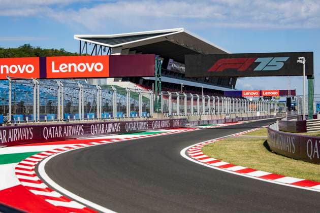 F1 - HUNGARIAN GRAND PRIX 2025 Kerb, illustration during the 2025 Formula 1 Lenovo Hungarian Grand Prix, 14th round of the 2025 FIA Formula One World Championship, WM, Weltmeisterschaft from August 1 to 3, 2025 on the Hungaroring, in Mogyorod, Hungary - MogyorodHungary  Copyright: xJulienxDelfossex