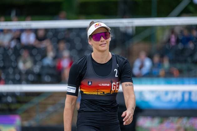 European Championship Beach Volleyball Düsseldorf, 31 07 2025 Cinja Tillmann GER European Championship Beach Volleyball Düsseldorf on 31 07 2025 Copyright: xBEAUTIFULxSPORTS PeterxWeberx