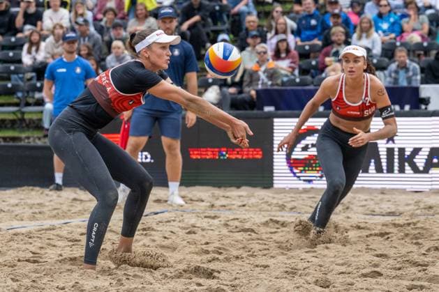 European Championship Beach Volleyball Düsseldorf, 31 07 2025 Anouk Verge Depre SUI European Championship Beach Volleyball Düsseldorf on 31 07 2025 Copyright: xBEAUTIFULxSPORTS PeterxWeberx