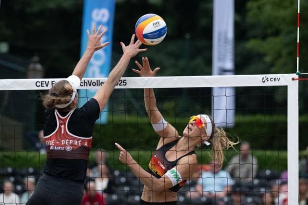 Beach volleyball, European Championships in Düsseldorf