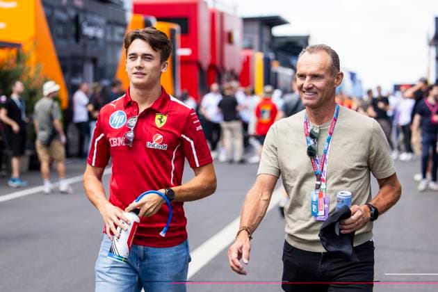 F1 - HUNGARIAN GRAND PRIX 2025 BEGANOVIC Dino (swe), Ferrari Driver Academy, portrait during the 2025 Formula 1 Lenovo Hungarian Grand Prix, 14th round of the 2025 FIA Formula One World Championship, WM, Weltmeisterschaft from August 1 to 3, 2025 on the Hungaroring, in Mogyorod, Hungary - MogyorodHungary  Copyright: xJulienxDelfossex