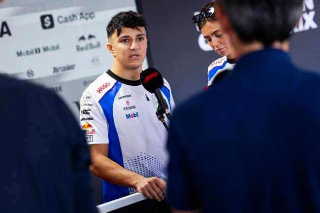 F1 - HUNGARIAN GRAND PRIX 2025 HADJAR Isack (fra), Visa Cash App RB F1 Team VCARB02, portrait during the 2025 Formula 1 Lenovo Hungarian Grand Prix, 14th round of the 2025 FIA Formula One World Championship, WM, Weltmeisterschaft from August 1 to 3, 2025 on the Hungaroring, in Mogyorod, Hungary - MogyorodHungary  Copyright: xJulienxDelfossex