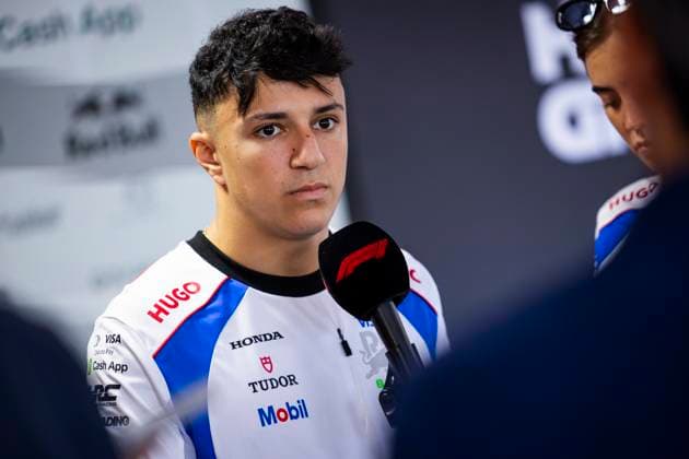 F1 - HUNGARIAN GRAND PRIX 2025 HADJAR Isack (fra), Visa Cash App RB F1 Team VCARB02, portrait during the 2025 Formula 1 Lenovo Hungarian Grand Prix, 14th round of the 2025 FIA Formula One World Championship, WM, Weltmeisterschaft from August 1 to 3, 2025 on the Hungaroring, in Mogyorod, Hungary - MogyorodHungary  Copyright: xJulienxDelfossex