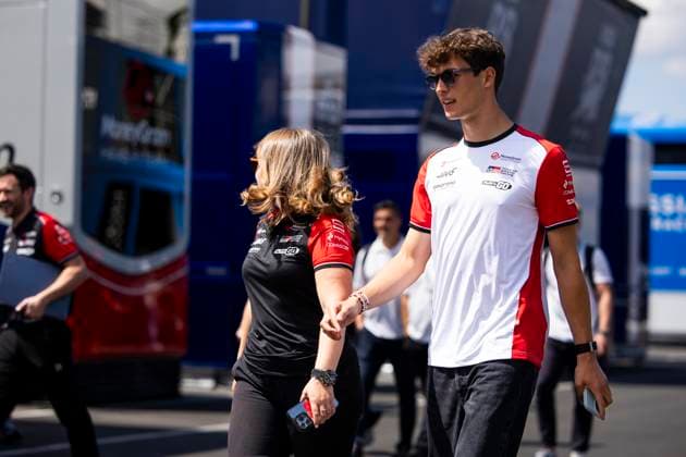 F1 - HUNGARIAN GRAND PRIX 2025 BEARMAN Ollie Oliver (gbr), Haas F1 Team VF-25, portrait during the 2025 Formula 1 Lenovo Hungarian Grand Prix, 14th round of the 2025 FIA Formula One World Championship, WM, Weltmeisterschaft from August 1 to 3, 2025 on the Hungaroring, in Mogyorod, Hungary - MogyorodHungary  Copyright: xJulienxDelfossex