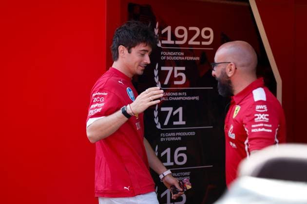 16 Charles Leclerc MCO, Scuderia Ferrari HP , F1 Grand Prix of Hungary at Hungaroring on July 31, 2025 in Budapest, Hungary Photo by HOCH ZWEI Budapest Hungary