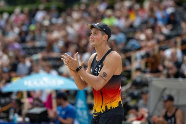 European Championship Beach Volleyball Düsseldorf, 31 07 2025 Sven Winter GER European Championship Beach Volleyball Düsseldorf on 31 07 2025 Copyright: xBEAUTIFULxSPORTS PeterxWeberx