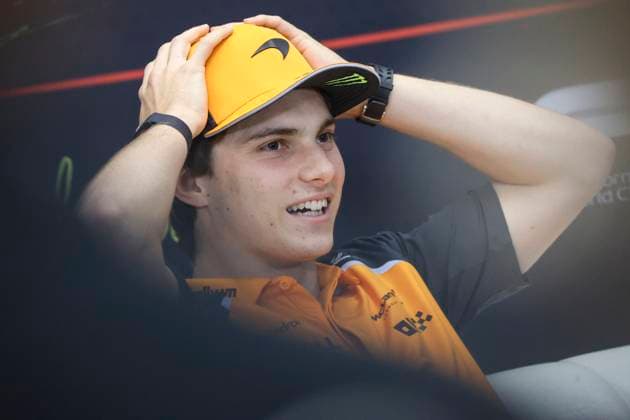 Oscar Piastri F1 Hungarian GP 2025 Oscar Piastri (AUS) - McLaren Formula 1 Team - MCL39 during Formula 1 Lenovo Hungarian Grand Prix 2025 press conference, PK, Pressekonferenz on July 31., 2025 in Hungaroring, Hungary Mogyorod Red Bull Ring Pest Varmegye Hungary