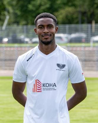 Gobe Gouano BFC Preussen Regionalliga Nordost, Porträttermin 2025 2026, 29 07 2025, Copyright: xSebastianxRäppold MatthiasxKochx