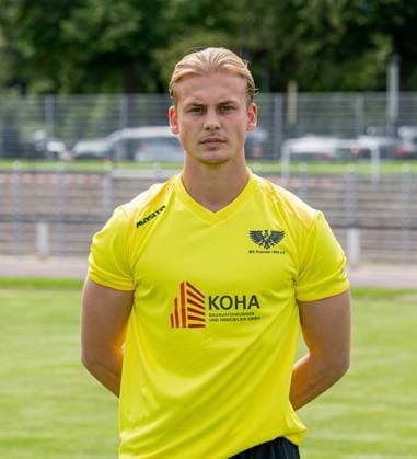Goalkeeper Karl Albers BFC Preussen Regionalliga Nordost, Porträttermin 2025 2026, 29 07 2025, Copyright: xSebastianxRäppold MatthiasxKochx