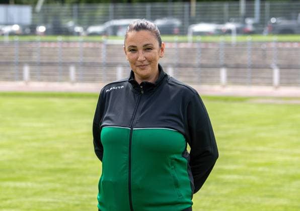 Coach Jenny Zwierzycki BFC Preussen Regionalliga Nordost, Porträttermin 2025 2026, 29 07 2025, Copyright: xSebastianxRäppold MatthiasxKochx