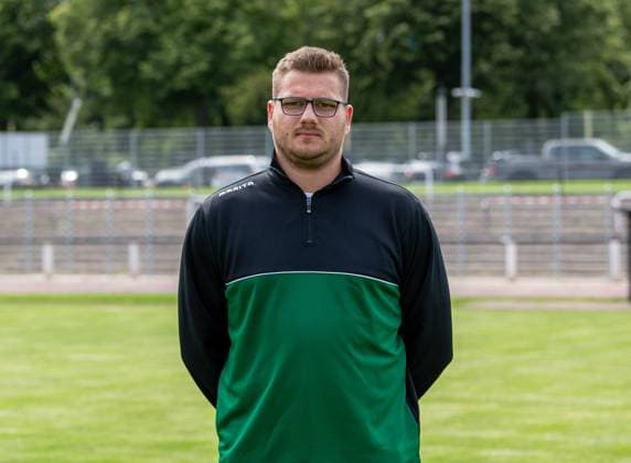 Physiotherapist Sebastian Kabelitz BFC Preussen Regionalliga Nordost, Porträttermin 2025 2026, 29 07 2025, Copyright: xSebastianxRäppold MatthiasxKochx