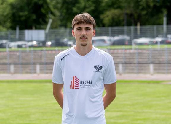 Leo Sommerfeld BFC Preussen Regionalliga Nordost, portrait date 2025 2026, 29 07 2025, Copyright: xSebastianxRäppold MatthiasxKochx