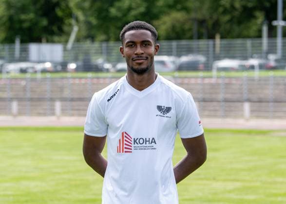Gobe Gouano BFC Preussen Regionalliga Nordost, Porträttermin 2025 2026, 29 07 2025, Copyright: xSebastianxRäppold MatthiasxKochx
