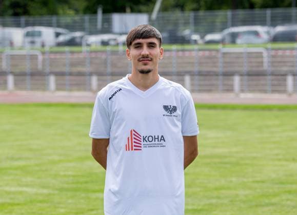 Chadi Ramadan BFC Preussen Regionalliga Nordost, Porträttermin 2025 2026, 29 07 2025, Copyright: xSebastianxRäppold MatthiasxKochx