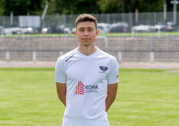 Ole Hoch BFC Preussen Regionalliga Nordost, portrait date 2025 2026, 29 07 2025, Copyright: xSebastianxRäppold MatthiasxKochx