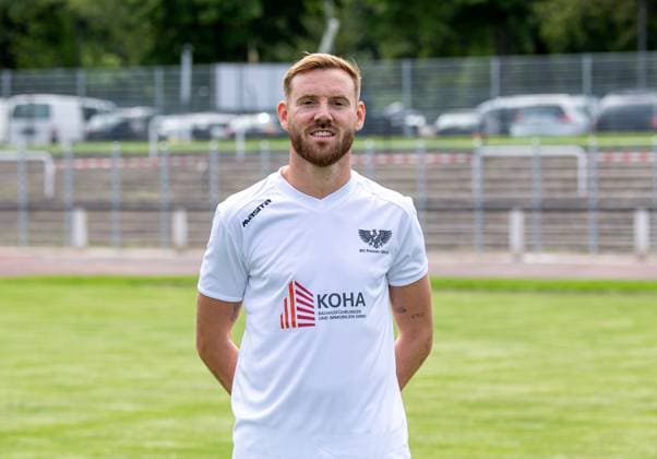 Fabio Engelhardt BFC Preussen Regionalliga Nordost, portrait date 2025 2026, 29 07 2025, Copyright: xSebastianxRäppold MatthiasxKochx