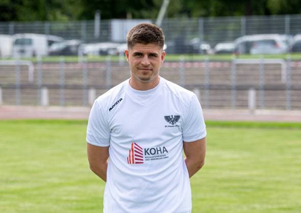 Mattis Daube BFC Preussen Regionalliga Nordost, portrait date 2025 2026, 29 07 2025, Copyright: xSebastianxRäppold MatthiasxKochx