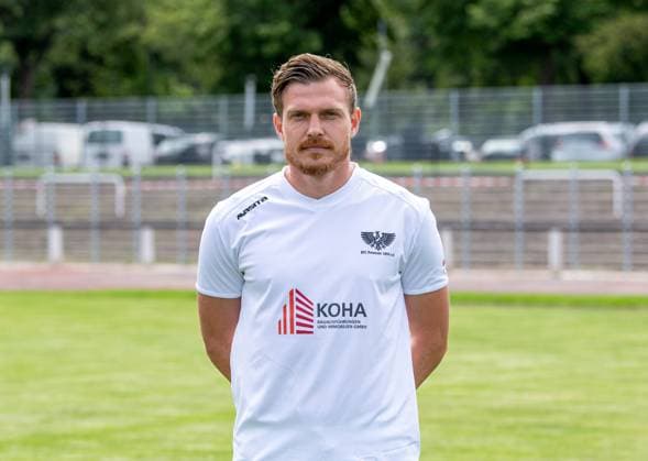 Patrick Breitkreuz BFC Preussen Regionalliga Nordost, Porträttermin 2025 2026, 29 07 2025, Copyright: xSebastianxRäppold MatthiasxKochx