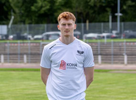 Nikolas Frank BFC Preussen Regionalliga Nordost, portrait date 2025 2026, 29 07 2025, Copyright: xSebastianxRäppold MatthiasxKochx