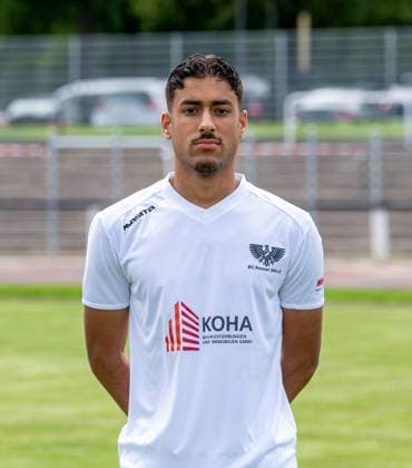 Jasin Abou Chaker BFC Preussen Regionalliga Nordost, Porträttermin 2025 2026, 29 07 2025, Copyright: xSebastianxRäppold MatthiasxKochx