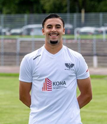 Reda Ouakil BFC Preussen Regionalliga Nordost, Porträttermin 2025 2026, 29 07 2025, Copyright: xSebastianxRäppold MatthiasxKochx