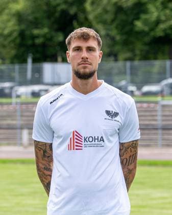 Lenny Stein BFC Preussen Regionalliga Nordost, portrait date 2025 2026, 29 07 2025, Copyright: xSebastianxRäppold MatthiasxKochx