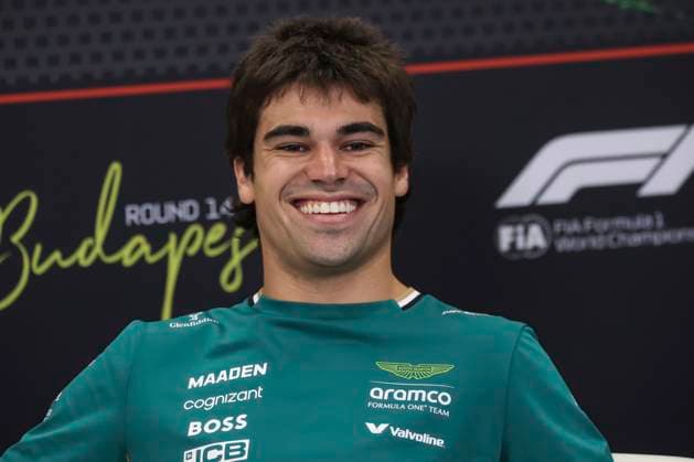 Lance Stroll F1 Hungarian GP 2025 Lance Stroll (CAN) - Aston Martin Aramco F1 Team - AMR25 during Formula 1 Lenovo Hungarian Grand Prix 2025 press conference, PK, Pressekonferenz on July 31., 2025 in Hungaroring, Hungary Mogyorod Red Bull Ring Pest Varmegye Hungary