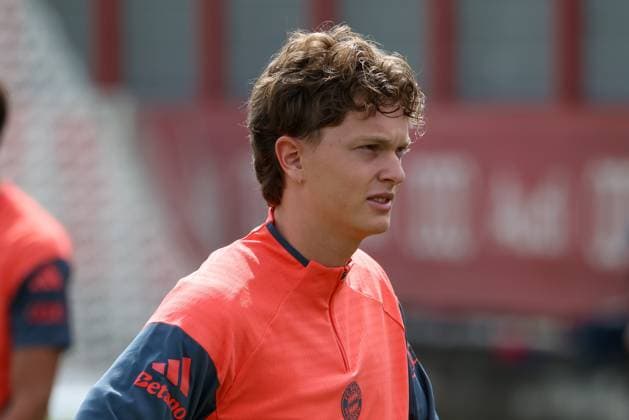 Paul Wanner (FC Bayern Muenchen), GER, Training, FC Bayern Muenchen, Fussball, Saison 2025 2026, 31.07.2025, GER, Training, FC Bayern Muenchen, Fussball, Saison 2025 2026, 31.07.2025 Muenchen *** Paul Wanner FC Bayern Muenchen , GER, Training, FC Bayern Muenchen, Football, Season 2025 2026, 31 07 2025, GER, Training, FC Bayern Muenchen, Football, Season 2025 2026, 31 07 2025 Muenchen Copyright: xEibner-Pressefoto JennixMaulx EP_JML
