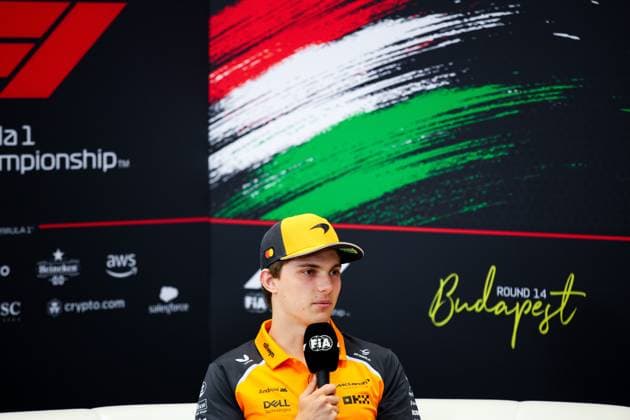 Oscar Piastri of Australia and McLaren , Previews, F1 Grand Prix of Hungary, on July 31, 2025 in Budapeste, Hungary Photo by Diogo Cardoso DeFodi Images Oscar Piastri of Australia and McLaren , Previews, F1 Grand Prix of Hungary, Hungaroring on July 31, 2025 in Budapeste, Hungary Photo by Diogo Cardoso DeFodi Images