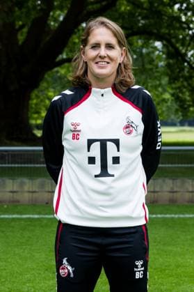 Google Pixel Womens Bundesliga, team photo and portrait appointment 31 07 2025 Britta Carlson Trainerin 1 FC Köln Google Pixel Womens Bundesliga, team photo and portrait appointment season 2025 26, Cologne, Platz 2 on 31 07 2025 Copyright: xBEAUTIFULxSPORTS Wunderlx