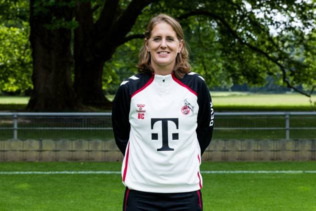 Google Pixel Womens Bundesliga, team photo and portrait appointment 31 07 2025 Britta Carlson Trainerin 1 FC Köln Google Pixel Womens Bundesliga, team photo and portrait appointment season 2025 26, Cologne, Platz 2 on 31 07 2025 Copyright: xBEAUTIFULxSPORTS Wunderlx