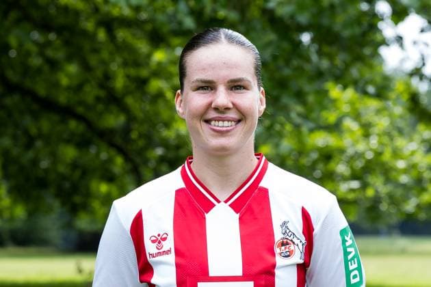 Google Pixel Women Bundesliga, team photo and portrait date 31 07 2025 Adriana Achcinska 1 FC Köln, 9 Google Pixel Women Bundesliga, team photo and portrait date season 2025 26, Köln, Platz 2 on 31 07 2025 Copyright: xBEAUTIFULxSPORTS Wunderlx