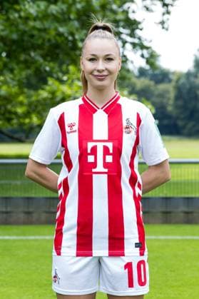 Google Pixel Women Bundesliga, team photo and portrait appointment 31 07 2025 Weronika Zawistowska 1 FC Köln, 10 Google Pixel Women Bundesliga, team photo and portrait appointment season 2025 26, Köln, Platz 2 on 31 07 2025 Copyright: xBEAUTIFULxSPORTS Wunderlx