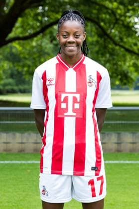 Google Pixel Women Bundesliga, team photo and portrait appointment 31 07 2025 Lydia Andrade 1 FC Köln, 17 Google Pixel Women Bundesliga, team photo and portrait appointment season 2025 26, Köln, Platz 2 am 31 07 2025 Copyright: xBEAUTIFULxSPORTS Wunderlx