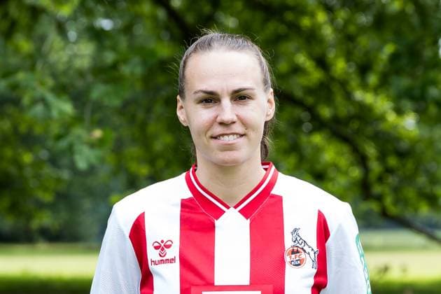 Google Pixel Women Bundesliga, team photo and portrait appointment 31 07 2025 Dora Zeller 1 FC Köln, 19 Google Pixel Women Bundesliga, team photo and portrait appointment season 2025 26, Köln, Platz 2 am 31 07 2025 Copyright: xBEAUTIFULxSPORTS Wunderlx