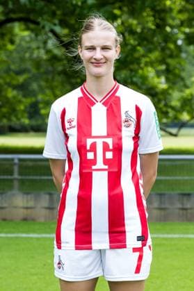 Google Pixel Women Bundesliga, team photo and portrait appointment 31 07 2025 Anna Lena Stolze 1 FC Köln, 7 Google Pixel Women Bundesliga, team photo and portrait appointment season 2025 26, Köln, Platz 2 am 31 07 2025 Copyright: xBEAUTIFULxSPORTS Wunderlx