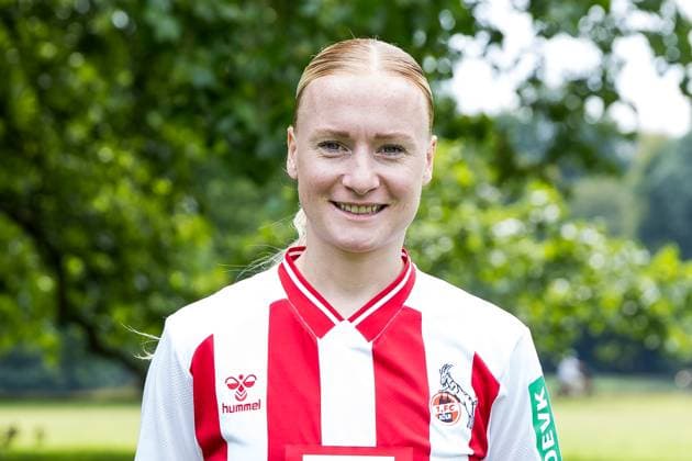 Google Pixel Women Bundesliga, team photo and portrait date 31 07 2025 Anna Gerhardt 1 FC Köln, 21 Google Pixel Women Bundesliga, team photo and portrait date season 2025 26, Köln, Platz 2 am 31 07 2025 Copyright: xBEAUTIFULxSPORTS Wunderlx
