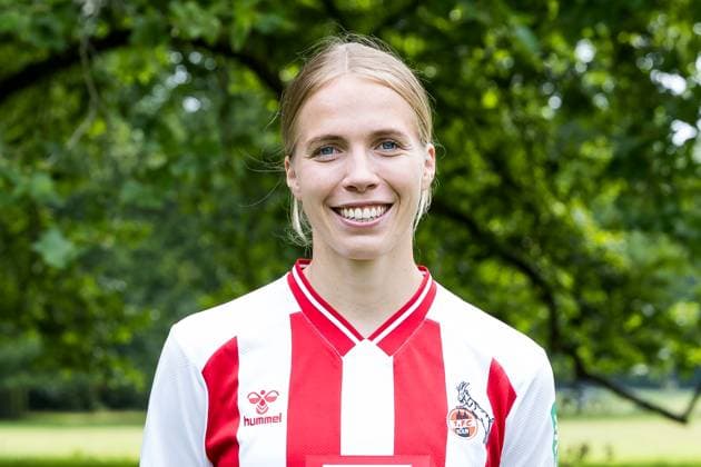 Google Pixel Women Bundesliga, team photo and portrait appointment 31 07 2025 Celina Degen 1 FC Köln, 5 Google Pixel Women Bundesliga, team photo and portrait appointment season 2025 26, Köln, Platz 2 am 31 07 2025 Copyright: xBEAUTIFULxSPORTS Wunderlx