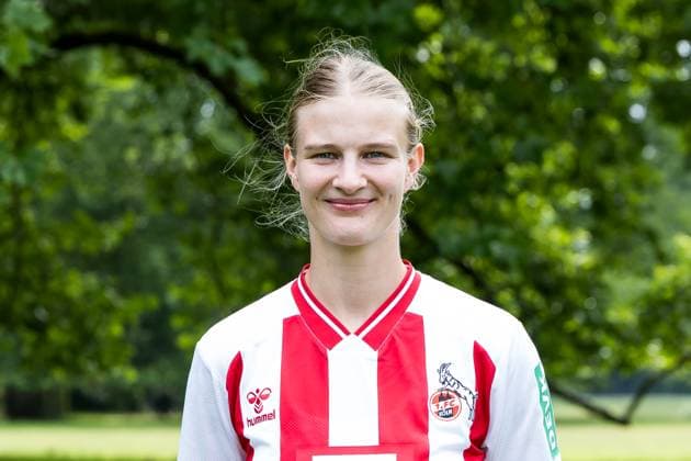 Google Pixel Women Bundesliga, team photo and portrait appointment 31 07 2025 Anna Lena Stolze 1 FC Köln, 7 Google Pixel Women Bundesliga, team photo and portrait appointment season 2025 26, Köln, Platz 2 am 31 07 2025 Copyright: xBEAUTIFULxSPORTS Wunderlx