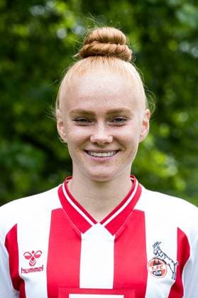 Google Pixel Women Bundesliga, team photo and portrait appointment 31 07 2025 Laura Vogt 1 FC Köln, 8 Google Pixel Women Bundesliga, team photo and portrait appointment season 2025 26, Köln, Platz 2 am 31 07 2025 Copyright: xBEAUTIFULxSPORTS Wunderlx