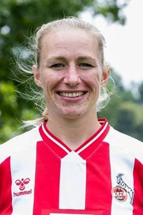 Google Pixel Women Bundesliga, team photo and portrait appointment 31 07 2025 Pauline Bremer 1 FC Köln, 11 Google Pixel Women Bundesliga, team photo and portrait appointment season 2025 26, Köln, Platz 2 am 31 07 2025 Copyright: xBEAUTIFULxSPORTS Wunderlx