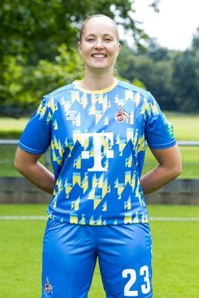Google Pixel Women Bundesliga, team photo and portrait appointment 31 07 2025 Aurora Mikalsen 1 FC Köln, 23 Google Pixel Women Bundesliga, team photo and portrait appointment season 2025 26, Köln, Platz 2 on 31 07 2025 Copyright: xBEAUTIFULxSPORTS Wunderlx