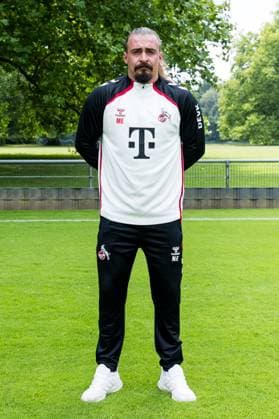 Google Pixel Womens Bundesliga, team photo and portrait appointment 31 07 2025 Marc Ernzer goalkeeper coach 1 FC Köln Google Pixel Womens Bundesliga, team photo and portrait appointment season 2025 26, Cologne, Platz 2 on 31 07 2025 Copyright: xBEAUTIFULxSPORTS Wunderlx