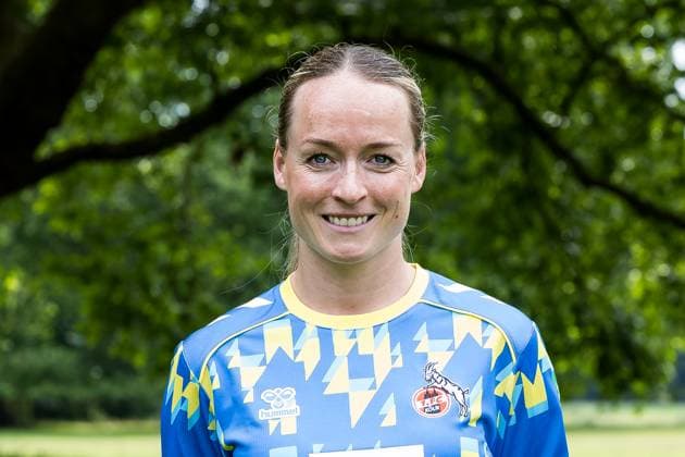 Google Pixel Women Bundesliga, team photo and portrait appointment 31 07 2025 Lisa Schmitz 1 FC Köln, 1 Google Pixel Women Bundesliga, team photo and portrait appointment season 2025 26, Köln, Platz 2 am 31 07 2025 Copyright: xBEAUTIFULxSPORTS Wunderlx