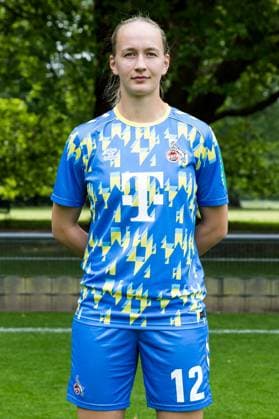 Google Pixel Women Bundesliga, team photo and portrait appointment 31 07 2025 Paula Hoppe 1 FC Köln, 12 Google Pixel Women Bundesliga, team photo and portrait appointment season 2025 26, Köln, Platz 2 am 31 07 2025 Copyright: xBEAUTIFULxSPORTS Wunderlx