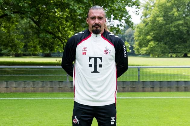 Google Pixel Womens Bundesliga, team photo and portrait appointment 31 07 2025 Marc Ernzer goalkeeper coach 1 FC Köln Google Pixel Womens Bundesliga, team photo and portrait appointment season 2025 26, Cologne, Platz 2 on 31 07 2025 Copyright: xBEAUTIFULxSPORTS Wunderlx