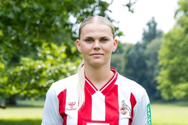 Google Pixel Women Bundesliga, team photo and portrait appointment 31 07 2025 Julia Schiffarth 1 FC Köln, 22 Google Pixel Women Bundesliga, team photo and portrait appointment season 2025 26, Köln, Platz 2 am 31 07 2025 Copyright: xBEAUTIFULxSPORTS Wunderlx