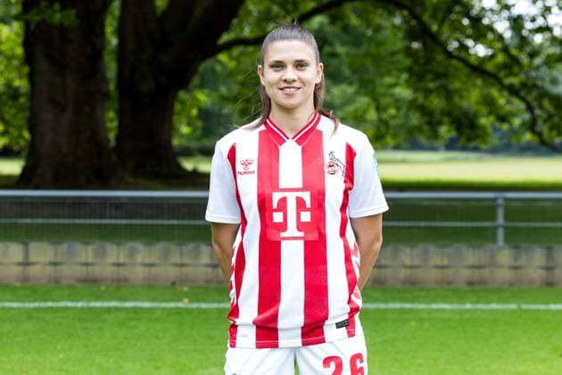Google Pixel Women Bundesliga, team photo and portrait appointment 31 07 2025 Martyna Wiankowska 1 FC Köln, 26 Google Pixel Women Bundesliga, team photo and portrait appointment season 2025 26, Köln, Platz 2 on 31 07 2025 Copyright: xBEAUTIFULxSPORTS Wunderlx