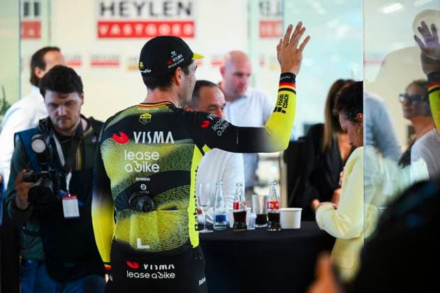 Cycling Criterium Herentals HERENTALS, BELGIUM - JULY 31 : Van Aert Wout (BEL) of Team Visma - Lease a Bike pictured during Herentals Fietst an after Tour Criterium in Herentals. On July 31, 2025 in Herentals, Belgium, 31 07 2025 Herentals Belgium  Copyright: xGvgx