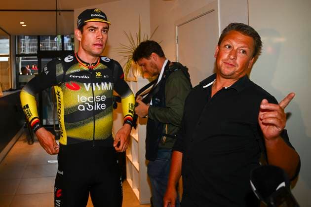 Cycling Criterium Herentals HERENTALS, BELGIUM - JULY 31 : Van Aert Wout (BEL) of Team Visma - Lease a Bike and Jef Van den Bosch pictured during Herentals Fietst an after Tour Criterium in Herentals. On July 31, 2025 in Herentals, Belgium, 31 07 2025 Herentals Belgium  Copyright: xGvgx